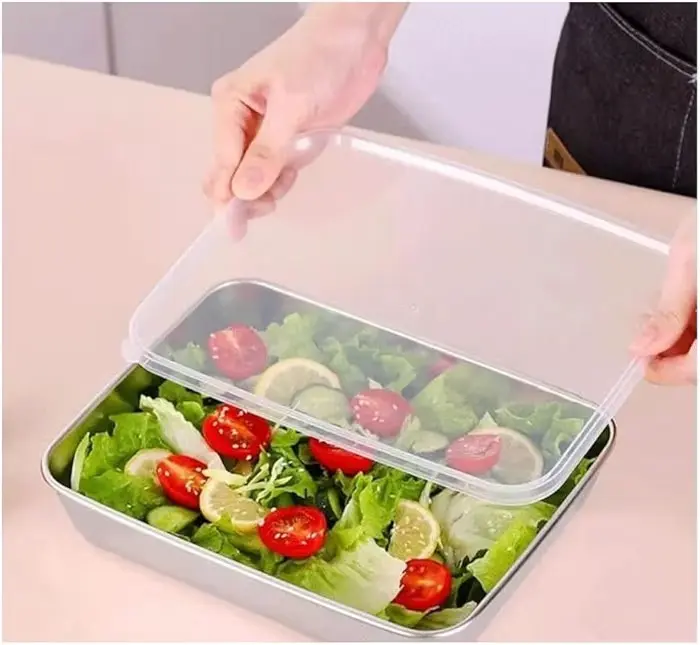 Stainless steel Lid Container 