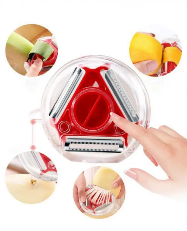 3 in 1 Peeler Round